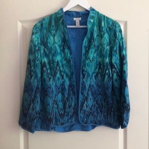 Chico’s Cotton Draper Jacket